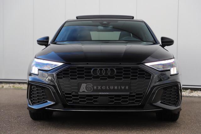 Audi A3 Limousine 35 TFSI S edition 150PK Automaat Panoramadak Virtual 19 inch LMV LED Matrix B&O Audio Black Optic RS Sportstoelen Stoelverwarming Achteruitrijcamera