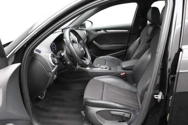 Audi A3 SPORTBACK 1.4 TFSI CoD Sport Pro Line S 2016 | S-line | Navigatie | Parkeersensoren | Stuurwiel Bediening | Lichtmetalen Velgen | Automatische Verlichting | Boekjes | 2 Sleutels