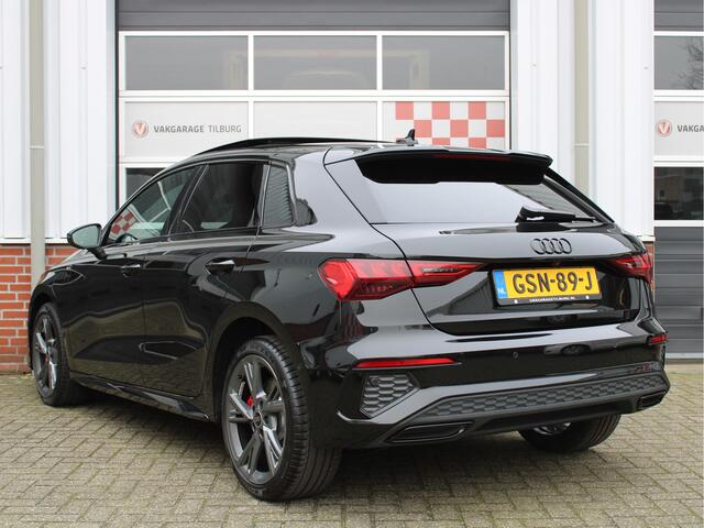 Audi A3 SPORTBACK 45 TFSIe 245PK S-Edition Competition /Keyless/Panoramadak/Audi Sound/Elek. achterklep/NAVI/PDC/Aut. Inpark./18'LM/Lane assist/Drive select/LED!