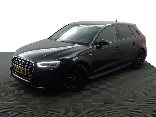 Audi A3 SPORTBACK 35 TFSI 150pk S Line Black Optic Aut- Virtual Cockpit, Xenon Led, Ada Cruise, Stoelverwarming, Leder Sport Interieur