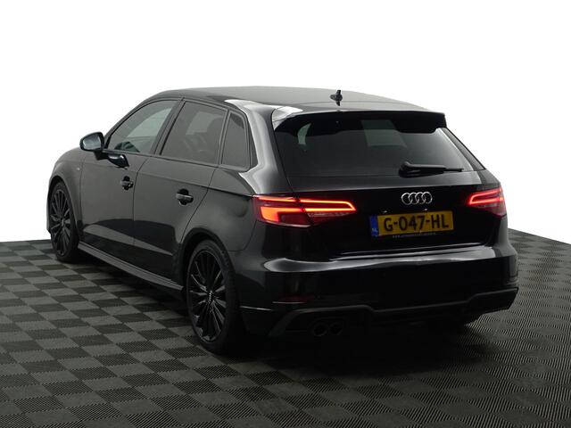 Audi A3 SPORTBACK 35 TFSI 150pk S Line Black Optic Aut- Virtual Cockpit, Xenon Led, Ada Cruise, Stoelverwarming, Leder Sport Interieur