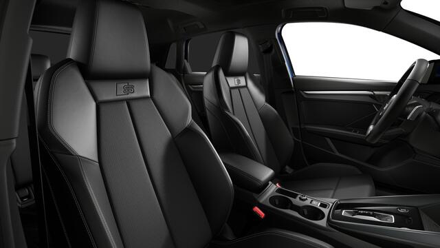 Audi A3 SPORTBACK A3 30 TFSI 116 S tronic S edition Automaat | S line-interieur met sportstoelen en zwarte stoffen-kunstlederen bekleding | Assistentiepakket Rijden en Parkeren Plus | Ledkoplampen, ledachterlichten, dynamische knipperlichten achter | Privacy glas (donker g