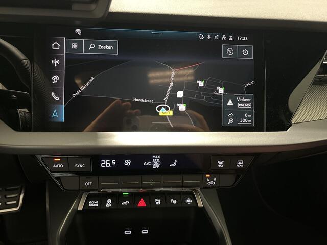 Audi A3 SPORTBACK 45 TFSIe 272pk S-Tronic S Edition Competition · Panoramadak · Camera · Keyless · Optiekpakket Zwart · Side Assist · 18"Velgen · Drive Select · Garantie t/m 15-04-2027