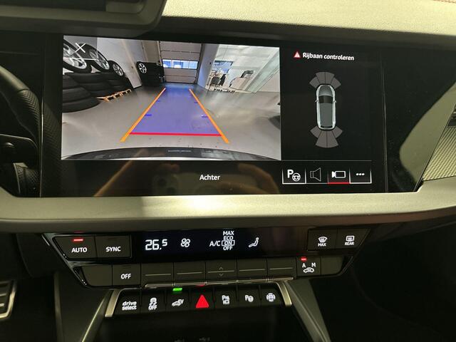 Audi A3 SPORTBACK 45 TFSIe 272pk S-Tronic S Edition Competition · Panoramadak · Camera · Keyless · Optiekpakket Zwart · Side Assist · 18"Velgen · Drive Select · Garantie t/m 15-04-2027