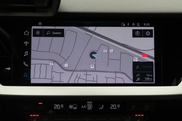 Audi A3 SPORTBACK 45 TFSI e S edition Competition Virtual Cockpit, Standkachel, Cruise, Navigatie, Bluetooth, Climate, PDC, 19''