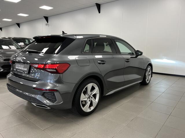 Audi A3 SPORTBACK 30 TFSI S -LINE / AUTOMAAT / NAVI / PDC / DIG.COCKPIT / HYBRIDE /