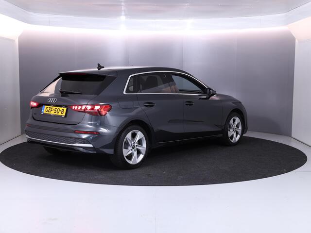 Audi A3 SPORTBACK 35 TFSI Advanced edition 150 pk S-tronic | Verlengde garantie | Navigatie | Parkeersensoren (Park assist) | Achteruitrijcamera | Adaptieve cruise control | LED koplampen |