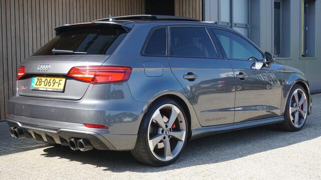 Audi A3 SPORTBACK 2.0 TFSI 310pk S3 quattro Pro Line Plus Pano Virtual Drive select * 129193 km* 19 inch LM LED RS zetels Nette S3