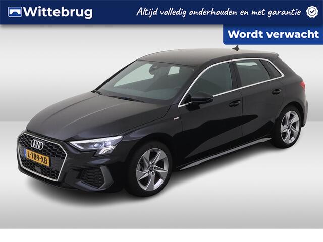 Audi A3 SPORTBACK 30 TFSI S edition / AUTOMAAT/ 2X S-LINE/ PARK. SENSOREN/ LED/ CLIMA/ NAVI/ 17" LMV