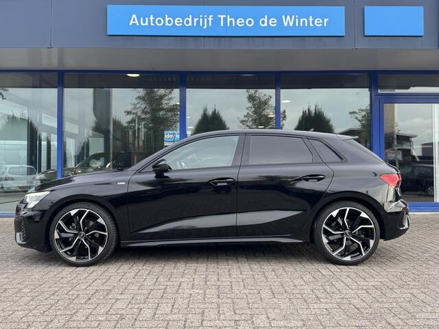 Audi A3 SPORTBACK 30 TFSI S edition| LED, Leder, CarPlay, Stoelverwarming