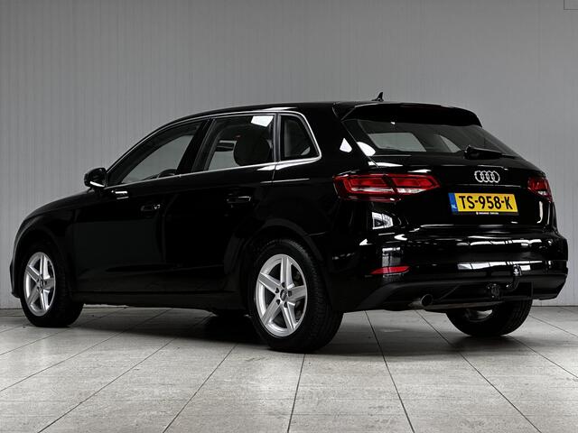 Audi A3 SPORTBACK 30 TFSI Pro Line/ Facelift/ Trekhaak/ Automaat/ Sportstuur/ LED Koplampen/ Navi/ Airco/ Cruise/ Elek. pakket/ Isofix/ Bluetooth/ Armsteun/ 16'' LMV/ PDC/ Chroom/ LED Dagrijverl.