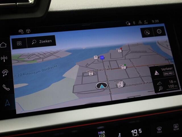 Audi A3 SPORTBACK 40 TFSI e 204pp Advanced edition · Elektrische stoelverstelling · Apple/Android Car Play · Navigatie · Camera + Parkeersensoren · Garantie tot maart 2030 of 100000km.