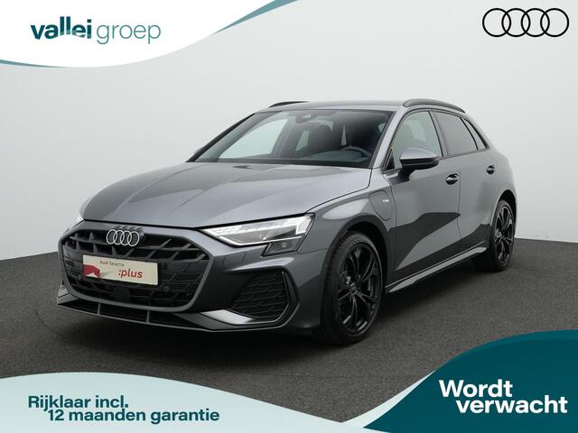Audi A3 SPORTBACK 40 TFSI e 204 pk S-tronic S-Line | Trekhaak | Head-up display | Sonos | Leder/alcantara | Achteruitrijcamera | Navigatie | Stoelverwarming