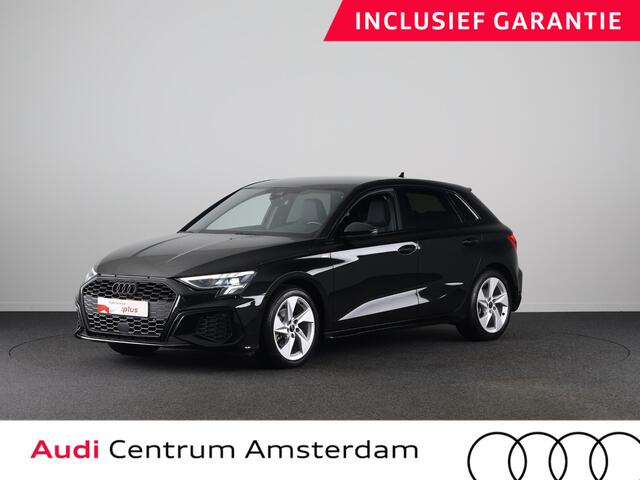 Audi A3 SPORTBACK 35 TFSI S edition | Verlengde Garantie | Optiek zwart pakket | Parkeersensoren achterzijde | Afneembare trekhaak |