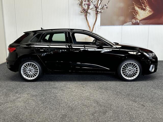 Audi A3 SPORTBACK 40 TFSI e EDITION PHEV NAVIGATIE CRUISE CONTROL CLIMATE CONTROL BLUETOOTH TELEFOON APPLE CARPLAY/ANDROID RIJSTROOKSENSOREN KEYLESS GO PDC ZEER MOOI !! 3010