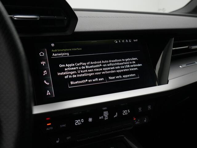 Audi A3 SPORTBACK 40 TFSI e 204 pk S-tronic S edition / S-Line | Panoramadak | Stoelverwarming | Navigatie | Parkeersensoren voor/achter
