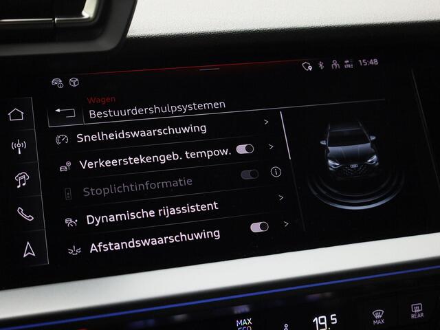 Audi A3 SPORTBACK 40 TFSIe 150kW/204PK Advanced edition · Navigatie · Adaptive Cruise Control · Camera + Parkeersensoren · Elektrische stoelverstelling · Garantie tot april 2030 of 100.000km