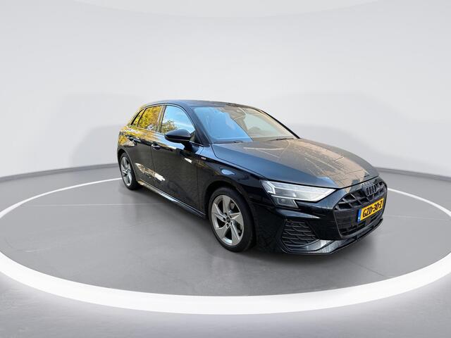 Audi A3 SPORTBACK 35 TFSI S-tronic 150pk S edition · Camera · Apple/Android Car Play · Navigatie · ACC · Verkeersbord Detectie · Sportstoelen · Garantie tot 13-01-2029 of 100.000km
