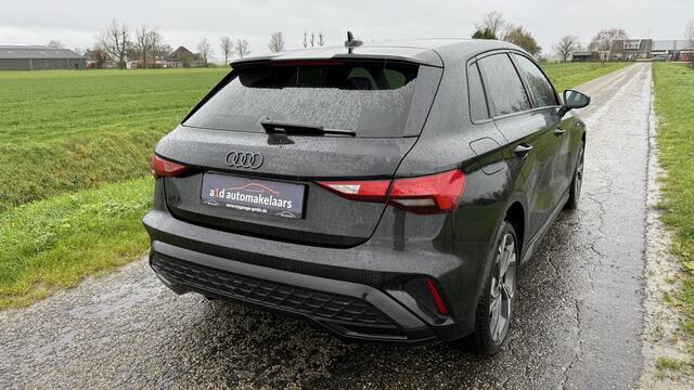 Audi A3 SPORTBACK 45 TFSI e plug in hybride S line, 200 KW/272 PK(!) DEMO S Line, Comfort pakket, Automaat, 18", Panorama, Clima, Black pareleffect