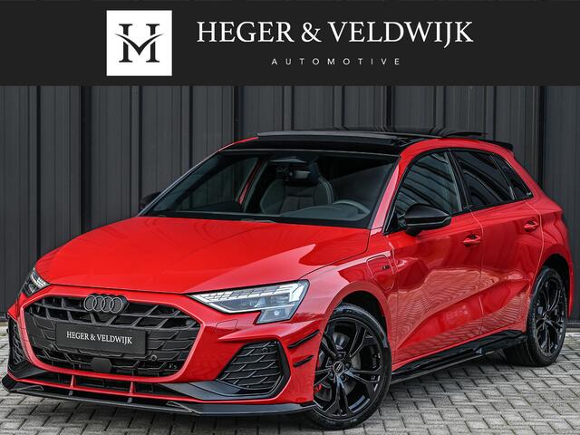 Audi A3 SPORTBACK 45 TFSI e S EDITION COMPETITION | BLACK OPTIC | MATRIX LED | KEYLESS | VIRTUAL COCKPIT | PANORAMADAK | AMBIANCE INTERIEUR | CAMERA | ADAPTIVE CRUISE