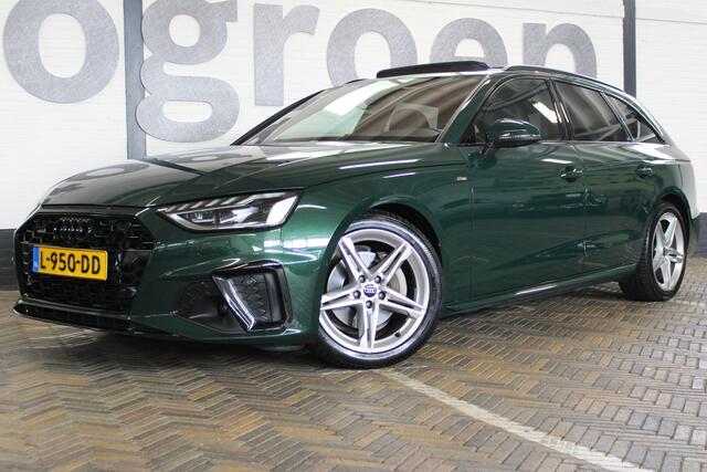 Audi A4 Avant 40 TFSI quattro S-line | Incl. 12 maanden garantie | Adaptieve cruise control | Schuif/kantel dak | Climate control | 360° camera | Stoelverwarming | Bang & Olufsen audio | Elektrische kofferbakklep | 100% dealeronderhouden |