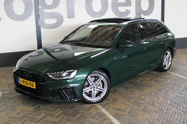 Audi A4 Avant 40 TFSI quattro S-line | Incl. 12 maanden garantie | Adaptieve cruise control | Schuif/kantel dak | Climate control | 360° camera | Stoelverwarming | Bang & Olufsen audio | Elektrische kofferbakklep | 100% dealeronderhouden |