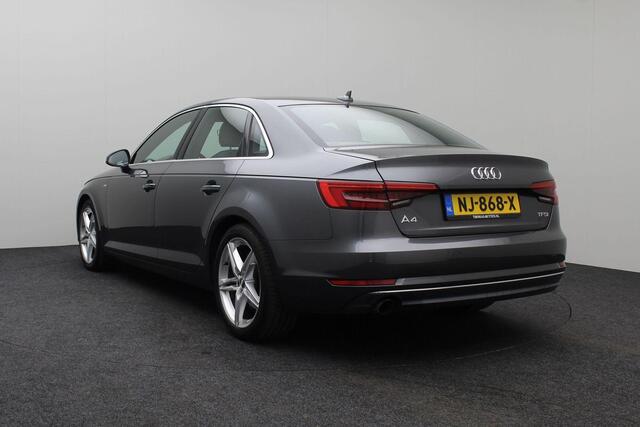 Audi A4 Limousine 1.4 TFSI S-Line Sport 2017 | Navigatie | Goed Onderhouden | Stuurwiel Bediening | Climate Control | Drive Select | 2 Sleutels | Parkeersensoren | Boekjes