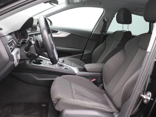 Audi A4 Avant 35 TFSI Sport Lease Edition 150PK S-Tronic Achteruitrijcamera, Cruise Control, Full LED verlichting, Navi, Elektr. Verst. Beststoel, Elektr. Achterklep, Clima, 17" LM Velgen
