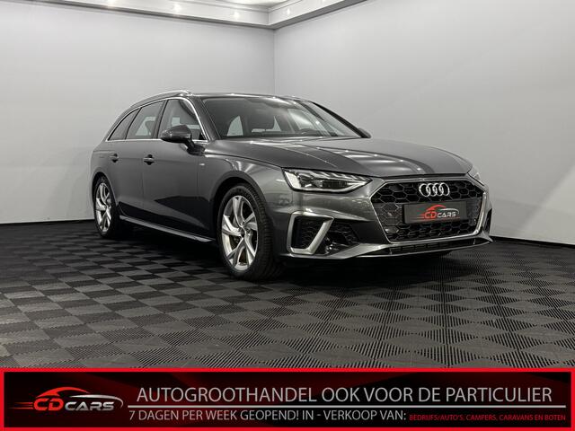 Audi A4 Avant 40 TFSI S-Line Clima, Parkeersensoren, Virtual desk, Keyless start, Elektrische achterklep, Winterpakket