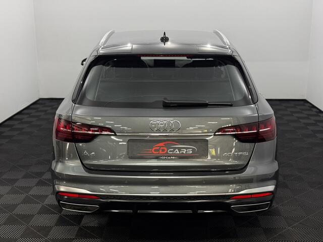 Audi A4 Avant 40 TFSI S-Line Clima, Parkeersensoren, Virtual desk, Keyless start, Elektrische achterklep, Winterpakket