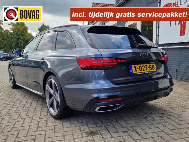 Audi A4 40 TFSI 204pk S-EDITION Blackline S-Line Full Options Matrix Super!!
