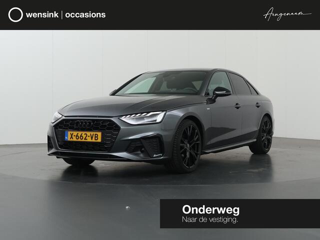 Audi A4 Limousine 35 TFSI S-Line Competition | Parkeercamera | Cruise Control Adaptief | Stoelverwarming | Navigatie | 18"| Dynamische LED verlichting |