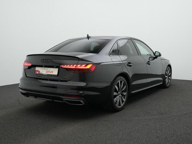 Audi A4 Limousine 40 TFSI 204 pk S-tronic S edition Competition / S-Line | Trekhaak | Geheugenstoel | Stuur-/stoelverwarming | Achteruitrijcamera | Navigatie