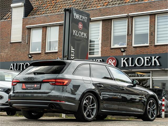 Audi A4 Avant 2.0 TFSI MHEV quattro Sport S line black edition PANO HUD CAMERA BLACK OPTIC ELEK TREKHAAK VIRTUAL DASH