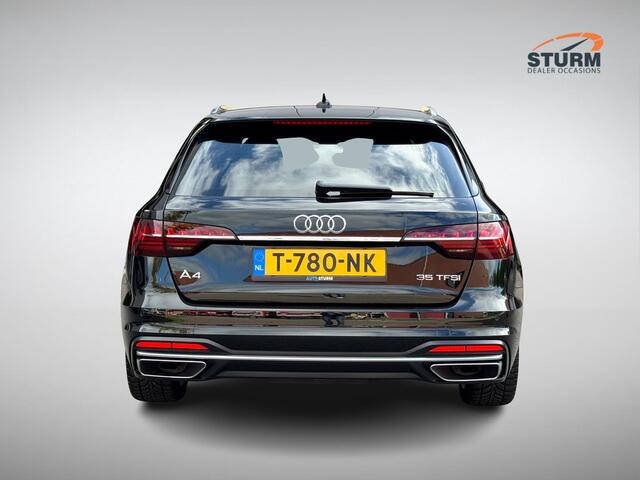 Audi A4 Avant 35 TFSI Advanced Edition NL-Auto, Uitklapbare Trekhaak | Sportstoelen | Navigatie Full-Map | Elek. Achterklep | LED Koplampen | Virtual Cockpit | Rijklaarprijs!