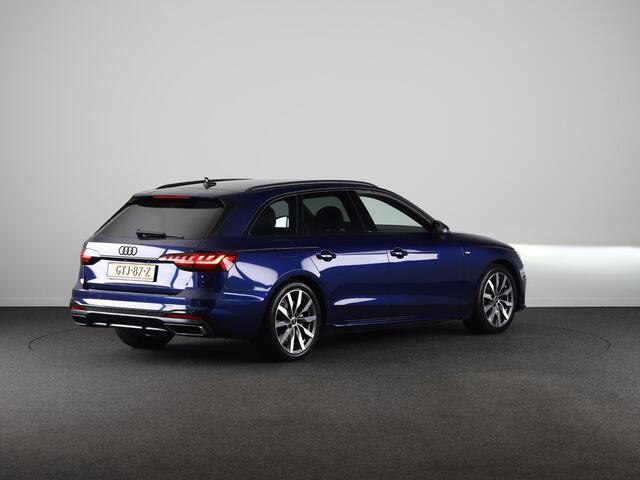 Audi A4 Avant 35 TFSI S edition Competition 150 pk S-tronic | Private lease vanaf ¤ 751,- per maand | Verlengde garantie | Navigatie | Parkeersensoren | Stoelverwarming | S-Line |