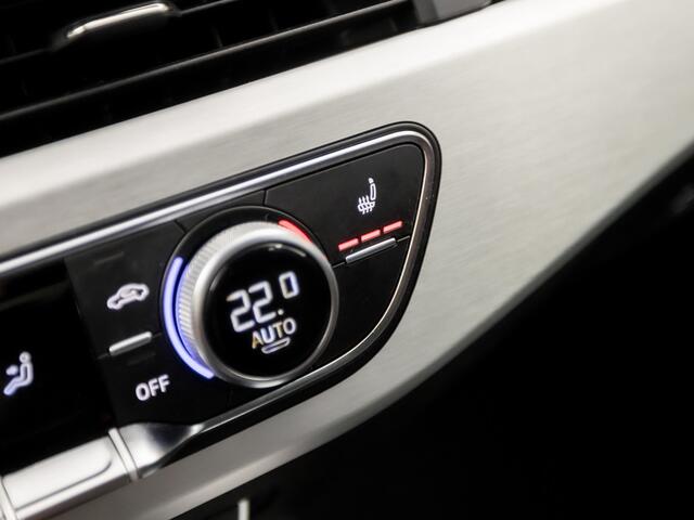 Audi A4 Avant 35 TFSI S-Line Sport 150Pk Automaat (2X S-LINE, APPLE CARPLAY, GROOT NAVI, STOELVERWARMING, LEDER, SPORTSTOELEN, PLAT S-LINE SPORTSTUUR, GETINT GLAS, FLIPPERS, ELEK ACHTERKLEP, NIEUWSTAAT)