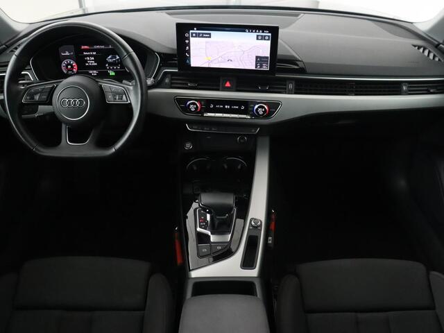 Audi A4 35 TFSI Business Edition | Carplay | Sportstoelen | Full LED | Virtual Cockpit | Navigatie | DAB | Climate control | Parkeerhulp | Cruise control