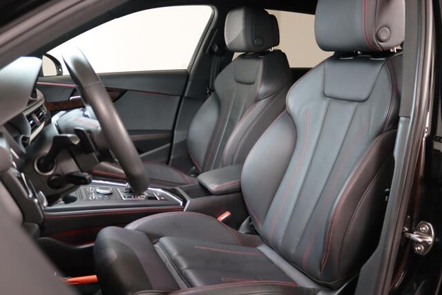 Audi A4 Avant 35 TFSI 2X S-line black edition, Volleder, LED, Rode Stiksels, Navigatie, Cruise Control, Stoelverwarming,