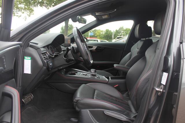 Audi A4 Avant 40 TFSI 191pk Sport S line black edition / Leder / Navigatie / Parkeerhulp V+A / 18'' / LED Koplampen / Getint glas / Cruise Control