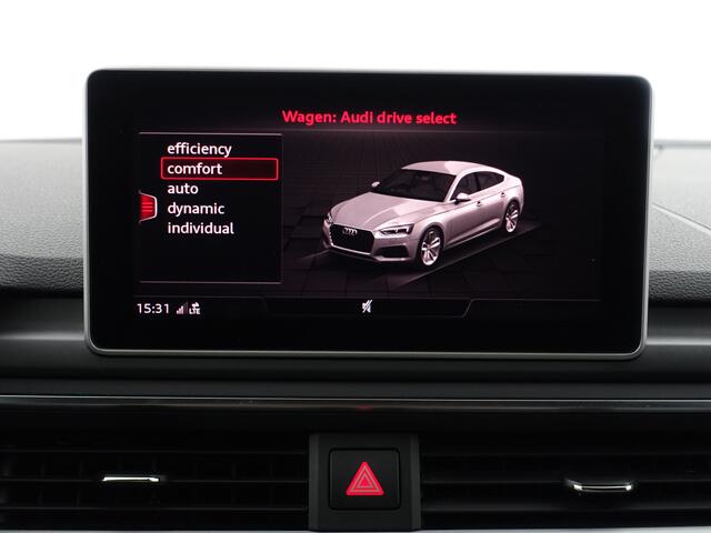 Audi A5 Sportback 2.0 TFSI S Line Black Optic Aut- Memory Seats, Ada Cruise, Dynamic Select, Keyless, Camera, Sport Interieur