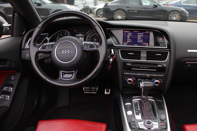 Audi A5 Cabriolet 1.8 TFSI Sport Edition NL Auto! / Leder / Nekverwarming / 19'' / B&O / Elektr. stoelen / Navigatie / DAB / Stoelverwarming