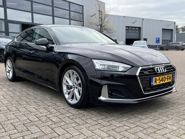 Audi A5 Sportback 45 TFSI 245 pk Quattro MHEV Sport Automaat Trekhaak Led Matrix Standkachel Stoelverwarming Sportstoelen Navi on Demand Carplay