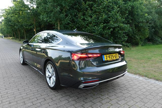 Audi A5 Sportback 40 TFSI Pro Line | LED | CarPlay | Stoelverwarming | Camera | Elektrische klep | Leder | Keyless | Navi |