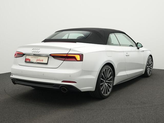 Audi A5 Cabriolet 40 TFSI Sport 190 pk S-tronic S-Line Edition | Matrix LED | Leder/alcantara | Achteruitrijcamera | Stoelverwarming | Navigatie