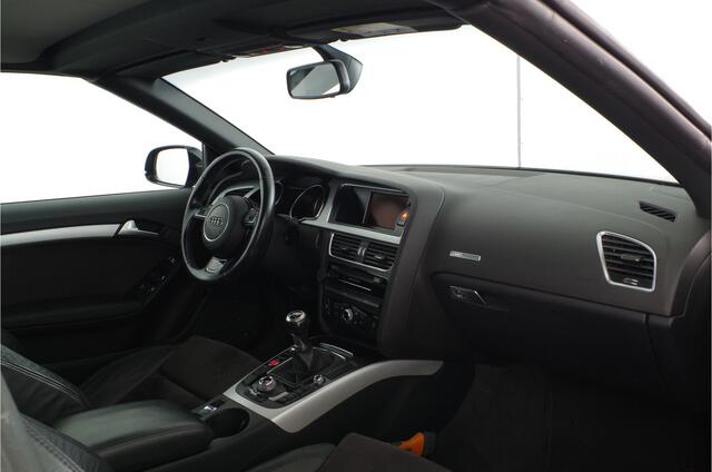 Audi A5 Cabriolet 1.8 TFSI S line > 177pk/Cabrio/Dark Green&black/Sportstoelen verwarmbaar...