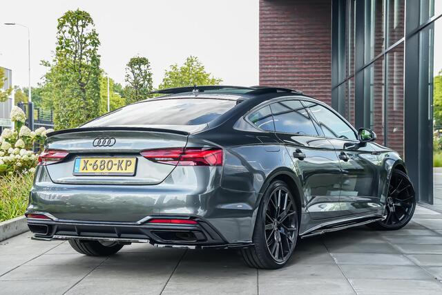 Audi A5 Sportback 204pk 40 TFSI S edition |S-Line|dealer onderhouden|pano|digital cockpit|Bang & Olufsen|Apple Carplay|cruise control|clima control|stoelverwarming|parkeercamera|