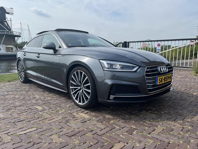 Audi A5 Sportback 2.0 TFSI Sport 2X S-line Edition 50% deal 12.475,- ACTIE B&O / Schuif-kanteldak / 190PK! / Kleppensysteem