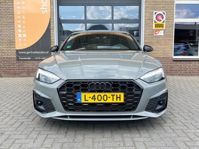 Audi A5 35 TFSI S-LINE SPORT EDITION COMPETITION QUANTUM GRIJS!