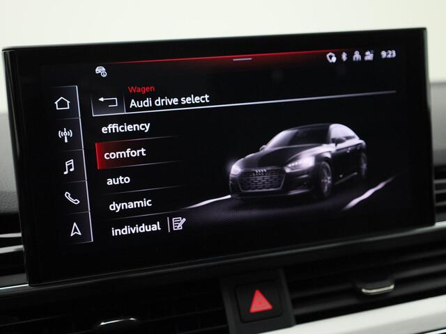 Audi A5 Sportback 40 TFSI/204PK S Line · Leder · Elektrische stoel verstelling · Camera · Apple/Android Car Play · Adaptive Cruise Control ·